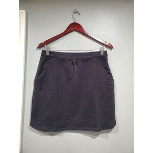 Sundry for Evereve Black Pull-On Mini Skirt Sz 2 Bungee Cord Pockets Casual NWT